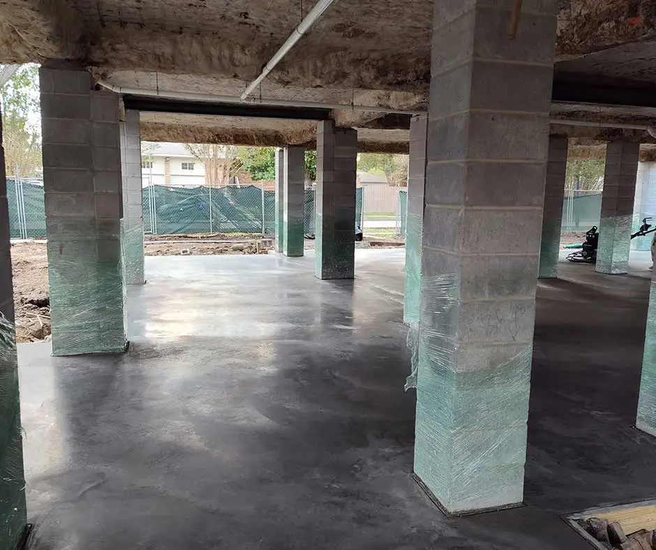 Interior view Foundation Repair Philadelphia, PA Interior view Foundation Repair Philadelphia, PA